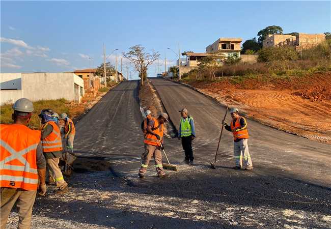 Pavimentação Caminho de Minas